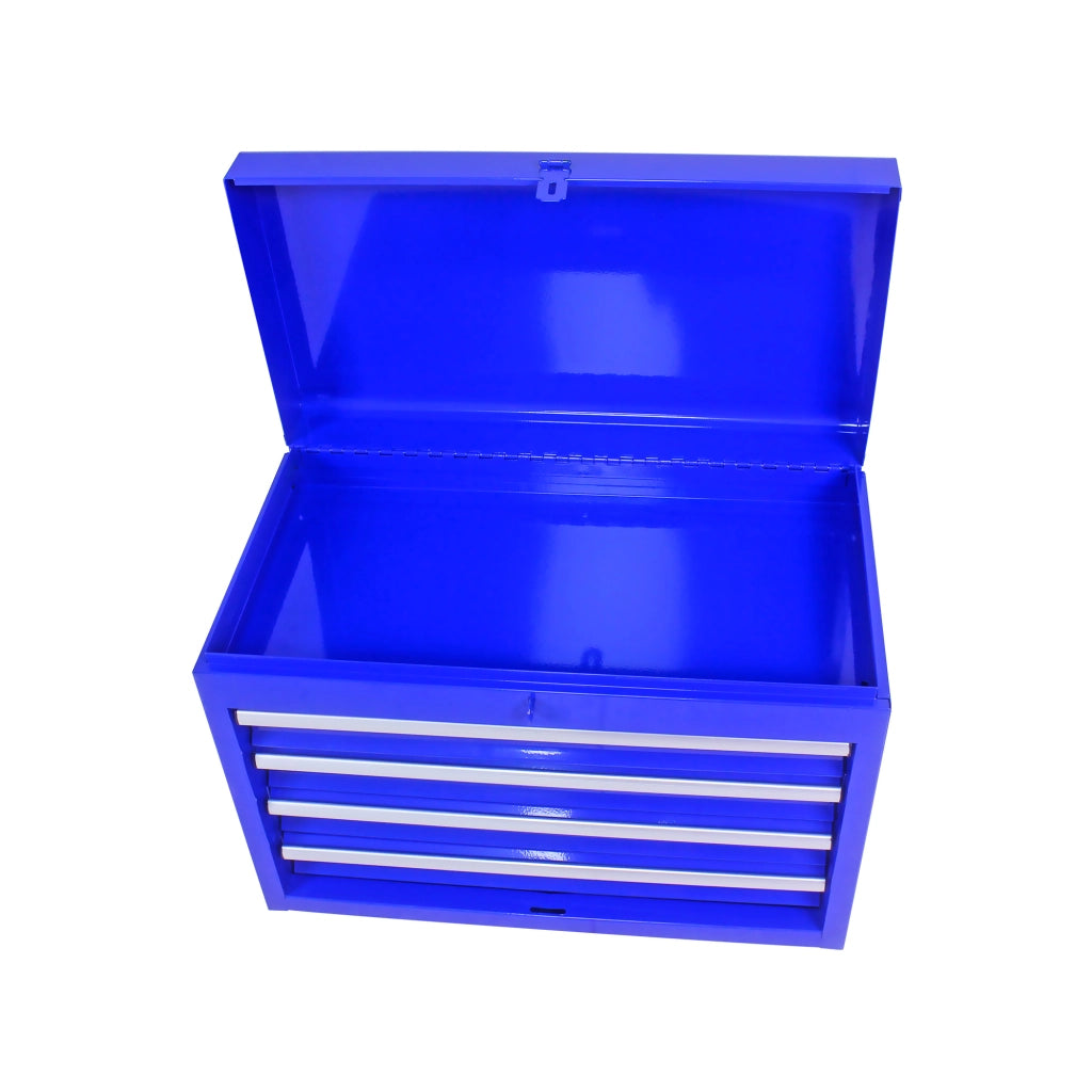 ARMADIO PORTAATTREZZI 56,5x32,5x68 cm in acciaio blu con 5 cassetti