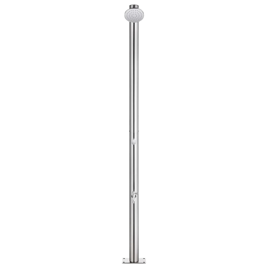 Doccia da giardino in acciaio inox da 215 cm 02_0042033