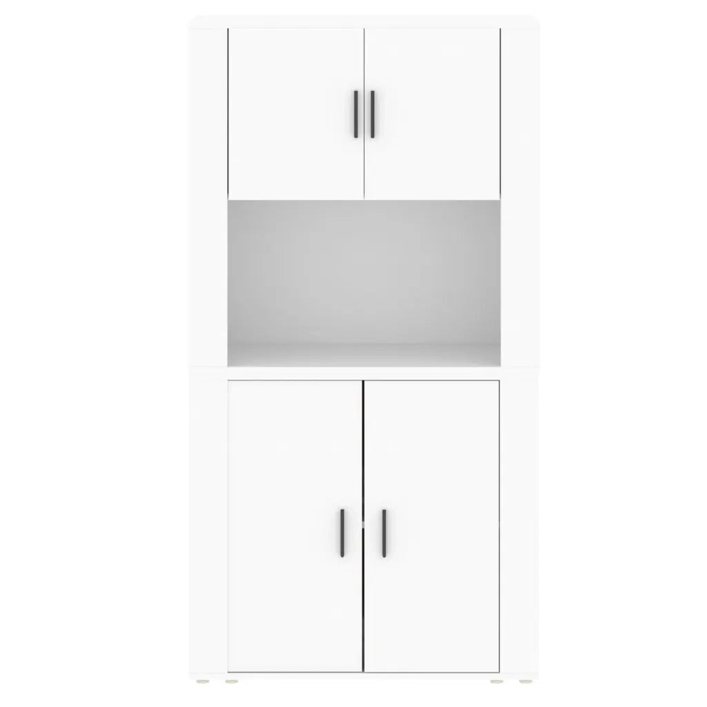 Credenza | Madia | Buffet da pranzo | Armadio da pranzo Bianca in Legno Multistrato