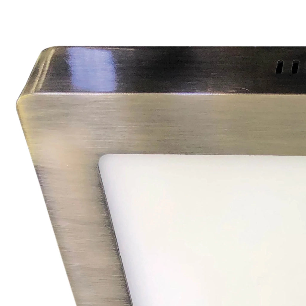 LÚZETE - DOWNLIGHT SUPERFICIE QUADRATA LED 18W 4000K PELLE