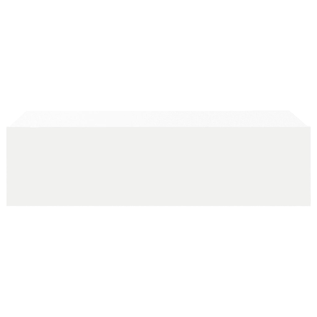 Mobile Porta TV con Luci LED-Mobile per TV-Credenza TV Bianco 60x35x15,5 cm