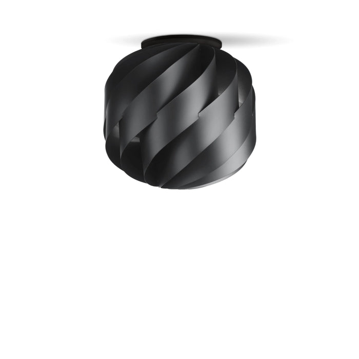 Plafoniera Moderna Globe Polilux ® Nero 1 Luce E27 D40Cm
