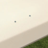 Gazebo Pieghevole Pop-up Impermeabilizzato, Stile Coloniale, con 4 Zanzariere e Sacca per il Trasporto, 3L x 3l x 2,65H m, Beige