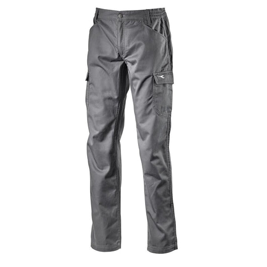 Diadora level pantalone da lavoro colore grigio, taglie disponibili  xxl