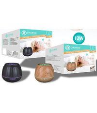 Diffusore Aromi Umidificatore Ultrasuoni 500ml 12w Aromaterapia Colore Led Luce Tx-8362         