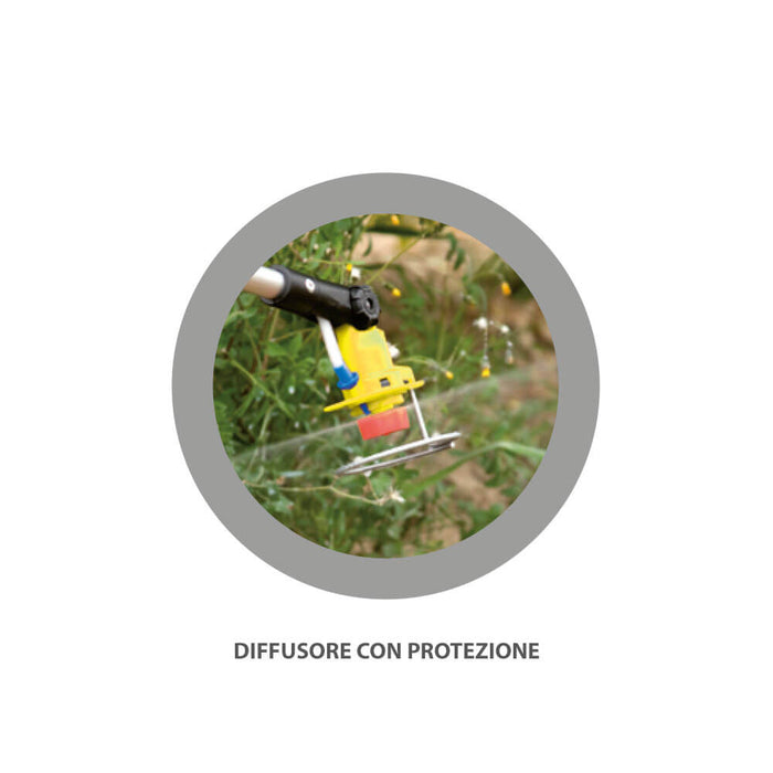 MICRONIZZATORE BATTERIA LITIO ELETTRICO SERBATOIO 10Lt DISERBO JOLLY M10V VOLPI