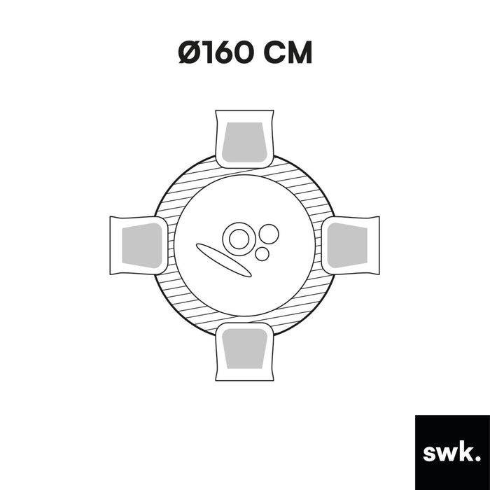 Tappeto per interni con motivi ondulati in rilievo, 160cm, crema