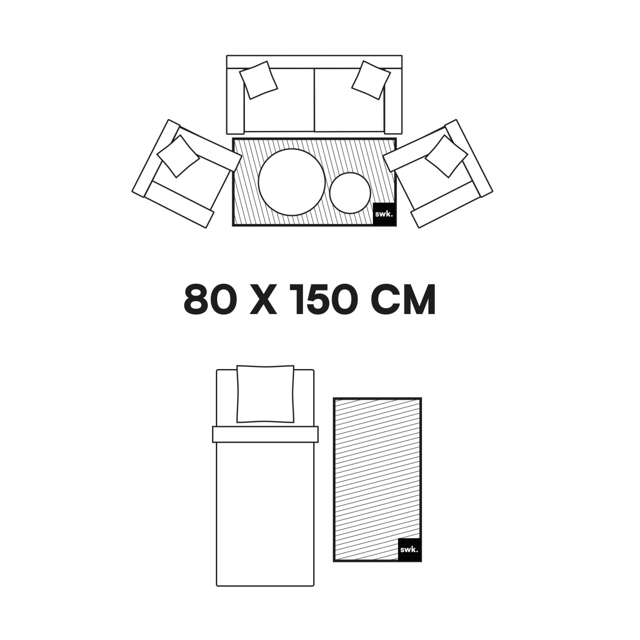 Tappeto interno shaggy motivo a griglia multicolore con frange