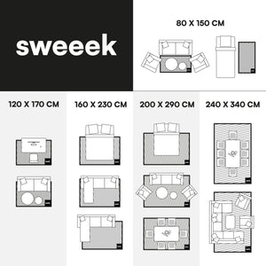 Tappeto interno motivo a rilievo vegetale crema