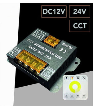Dimmer Driver Cct Per Strisce Led Controller Telecomando Rf Dc 12-24v Rf-86-cct         