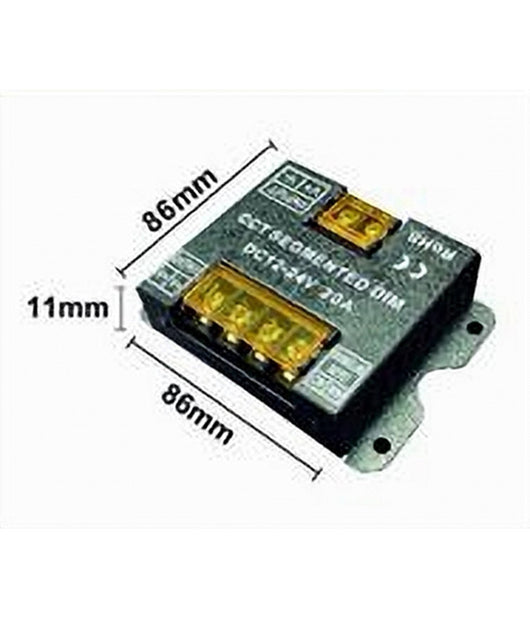 Dimmer Driver Cct Per Strisce Led Controller Telecomando Rf Dc 12-24v Rf-86-cct         