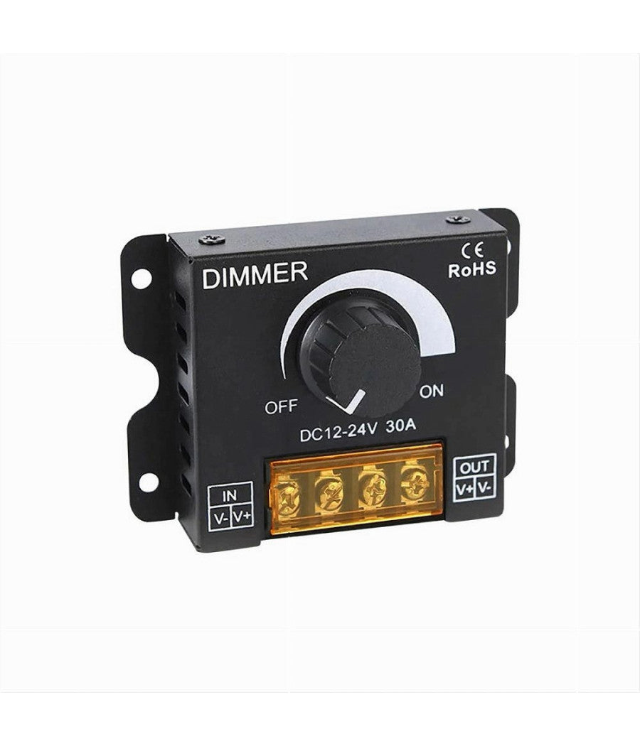 Dimmer Per Luci Led Monocolore Interruttore Controller Manopola 12-24v Dm-12-24v         