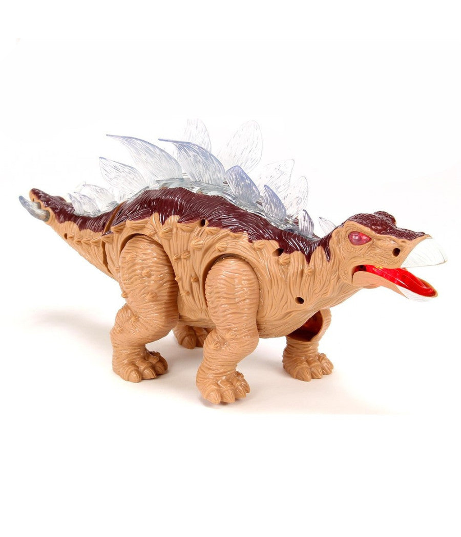 Dinosauro Stegosauro Camminante Con Luci Suoni E Movimenti Giocattolo Bambini         