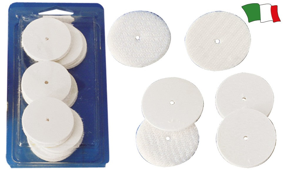 dischetto asola VELCRO 10pz asola+gancio