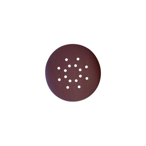 Dischi abrasivi E28 velcrati Ø225 mm grana 100 con 16 fori per levigatura su legno e metallo – Imperial