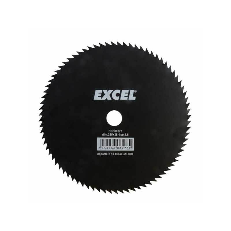 Disco Acciaio 80 Denti mm 255 Excel 08278