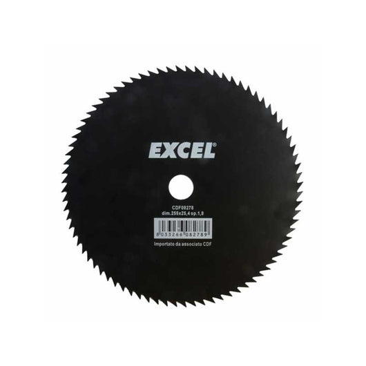 Disco Acciaio 80 Denti mm 255 Excel 08278