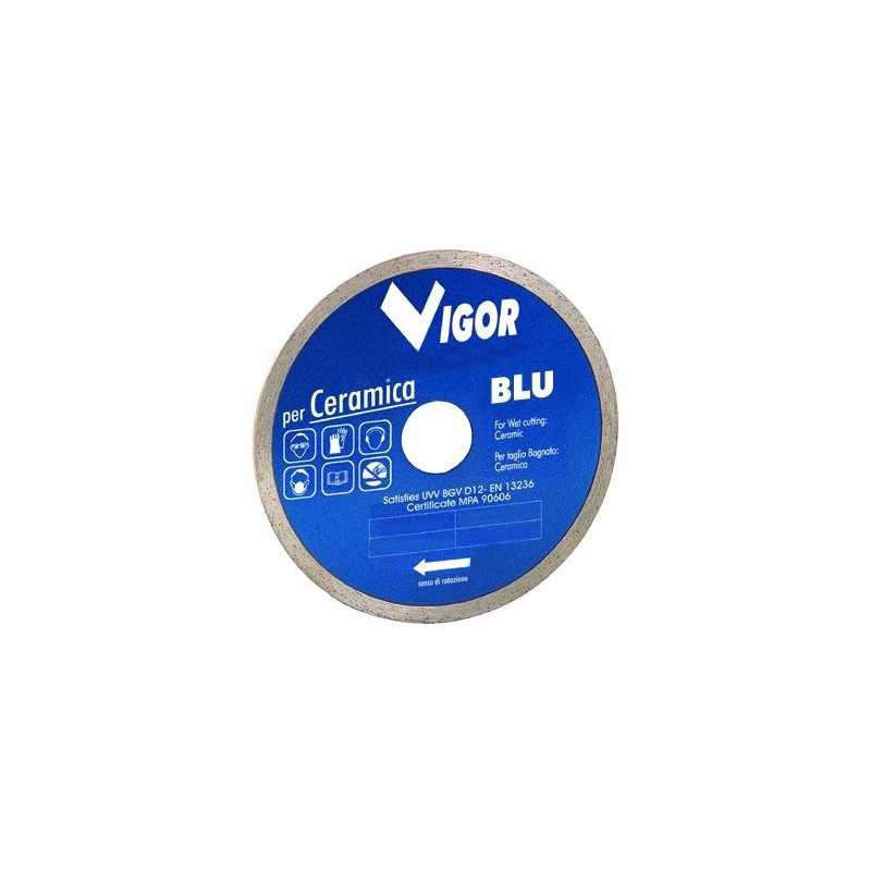 Disco Diamantati con Continua Vigor Ceramic Blu Dia.Mm.150