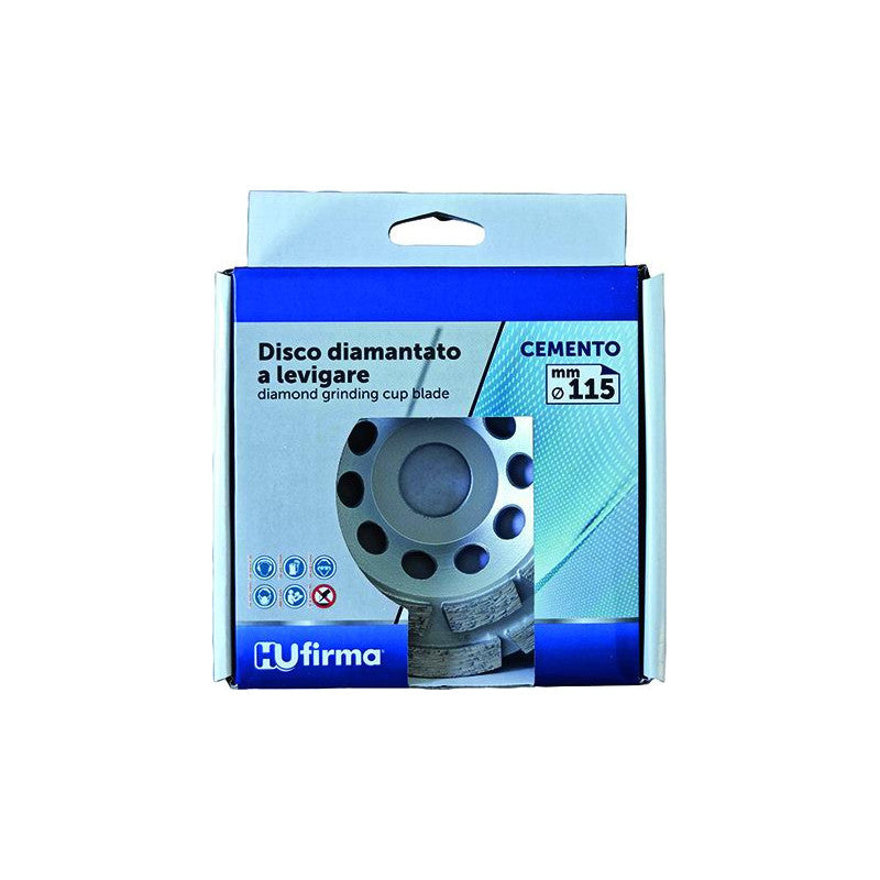 Disco diamantato a levigare, Hu-Firma cemento, diametro 115 mm