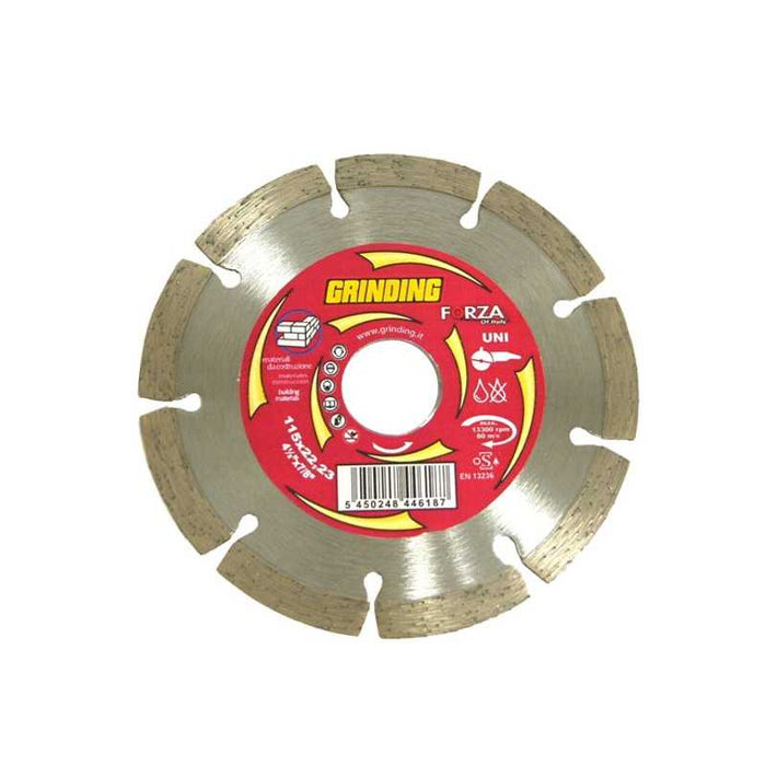 Disco Diamantato Cs 115 Pietra Forza Grinding