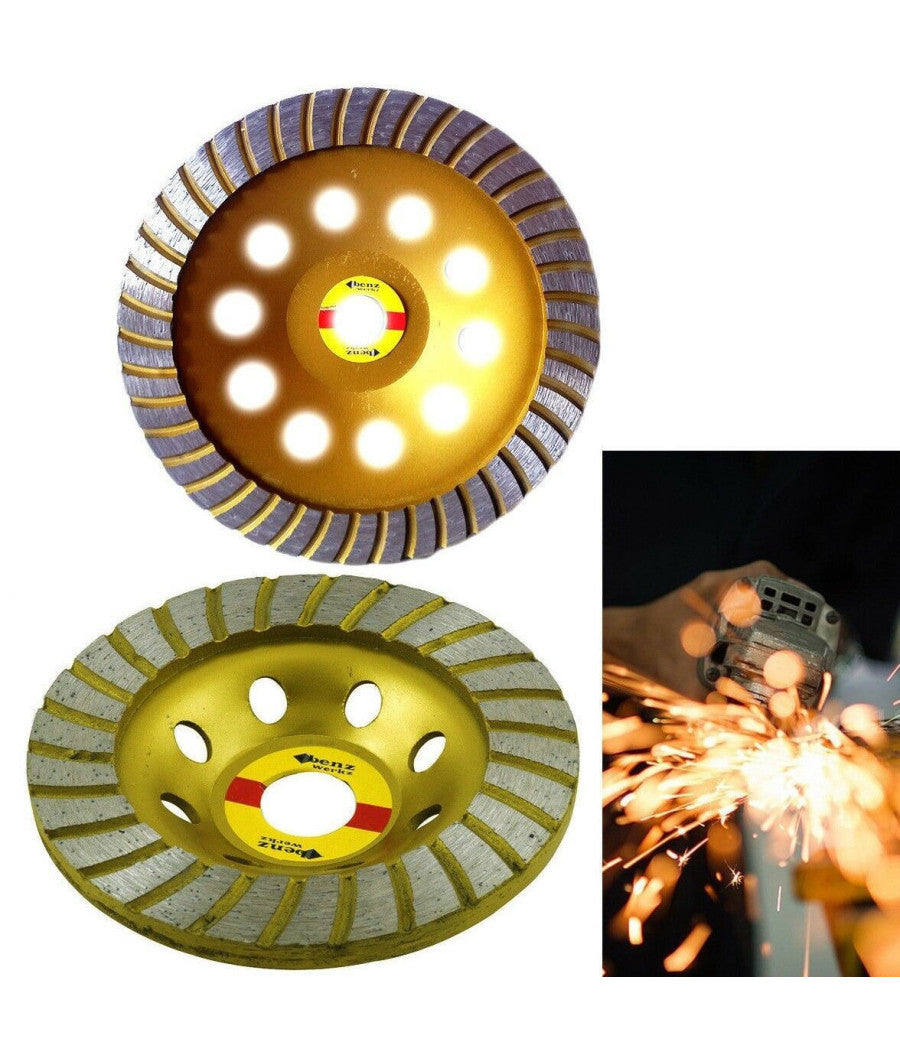 Disco Diamantato Per Marmo Cemento à¸18 Cm 180mm Smerigliatrice Flex Stretto         