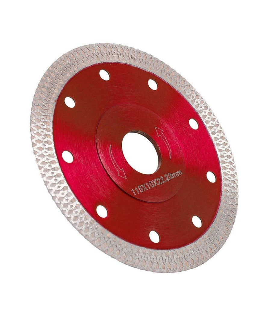 Disco Diamantato Per Piastrelle Gres Porcellanato Ceramica 115 Mm X 1.2 Mm 07255         