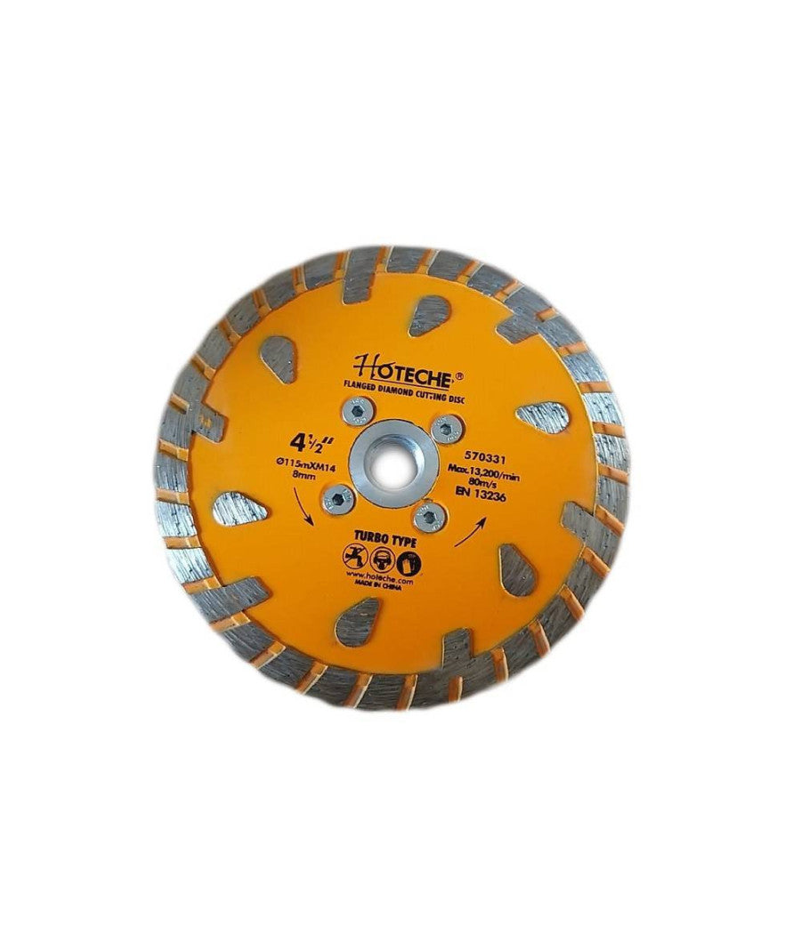 Disco Diamantato Segmentato Cemento à¸11,5cm à¸115xm14 8mm Smerigliatrice 570331         