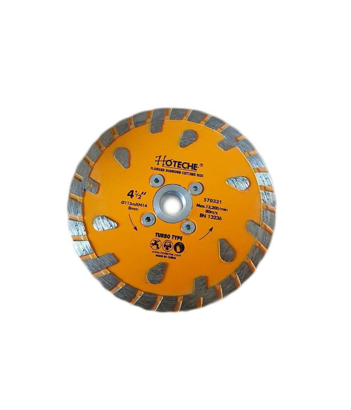 Disco Diamantato Segmentato Cemento à¸11,5cm à¸115xm14 8mm Smerigliatrice 570331         
