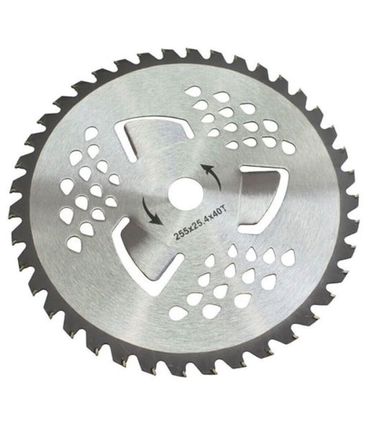 Disco Per Decespugliatore Ricambio Tosaerba 40 Denti à¸ 255 X 25,4 Mm Gf-0085         