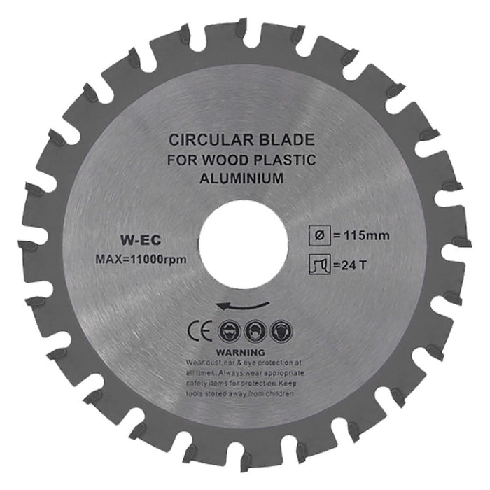 'DISCO PROFESSIONALE PER LEGNO '5950' Ø 115 - 24 denti'