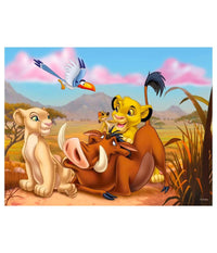 Disney Puzzle Re Leone The Lion King 24 Pezzi Dim 70x50 Cm Maxi Puzzle 2 In 1         