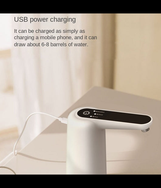 Dispenser Automatico Di Acqua Per Boccioni Erogatore Rubinetto Ricaricabile         