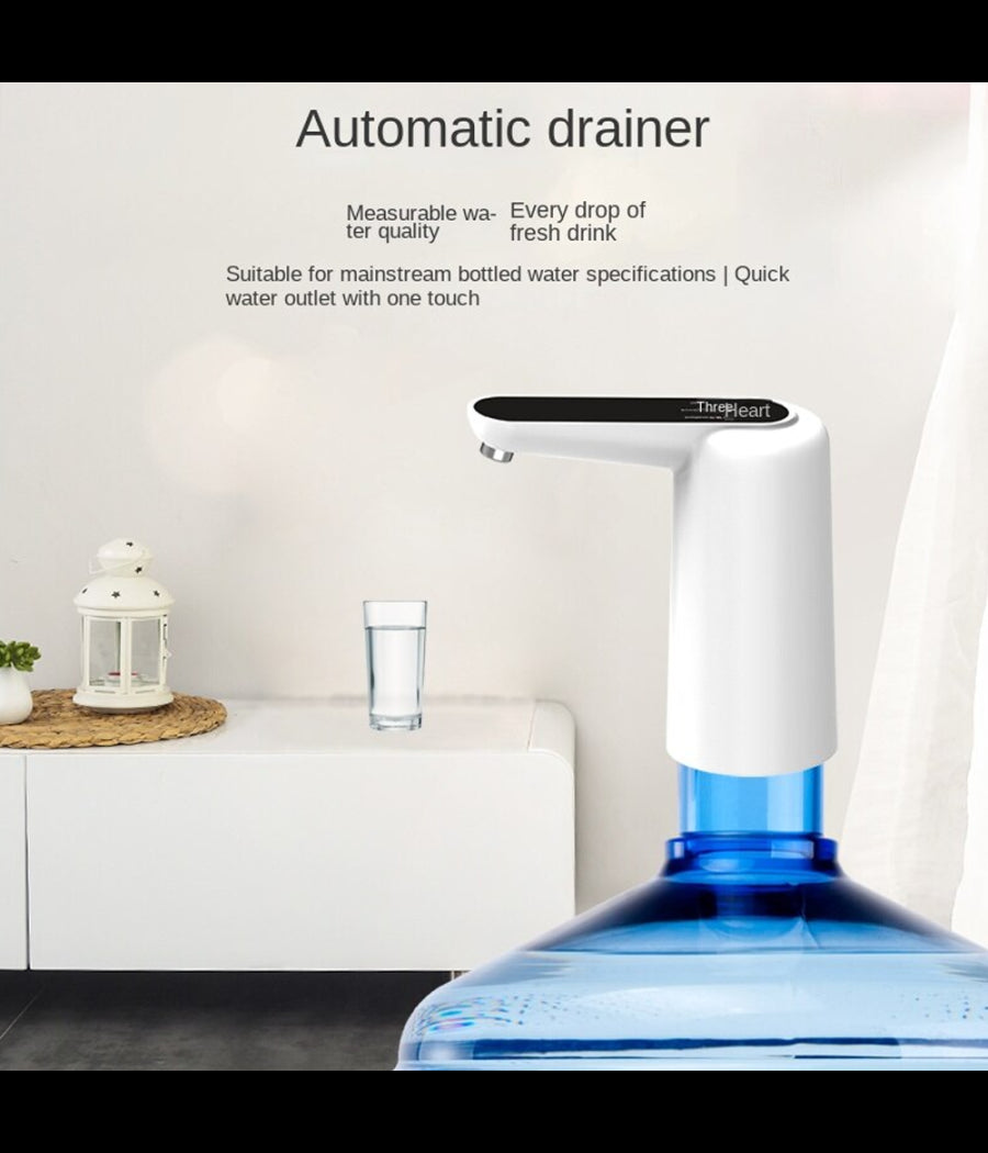 Dispenser Automatico Di Acqua Per Boccioni Erogatore Rubinetto Ricaricabile         