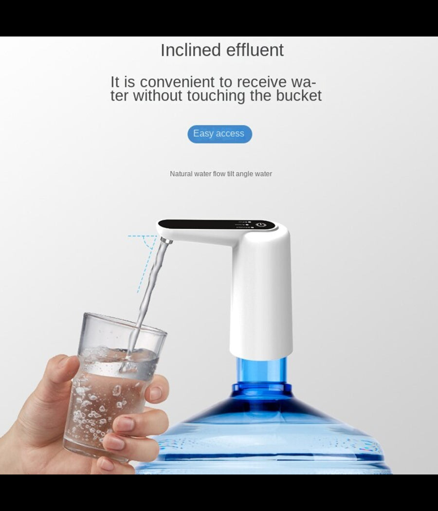 Dispenser Automatico Di Acqua Per Boccioni Erogatore Rubinetto Ricaricabile         