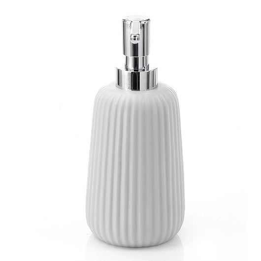 Dispenser dosasapone Gedy in ceramica bianca | Marika