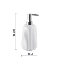 Dispenser dosasapone Gedy in ceramica bianca | Marika