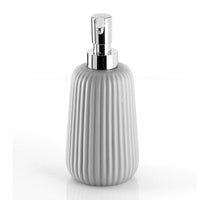 Dispenser dosasapone Gedy in ceramica grigia | Marika