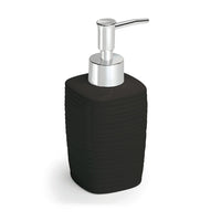 Dispenser dosasapone Gedy in ceramica nera | Kelly