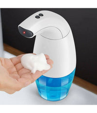Dispenser Erogatore Automatico Sapone Gel Schiuma 340ml Con Sensore A Infrarossi         