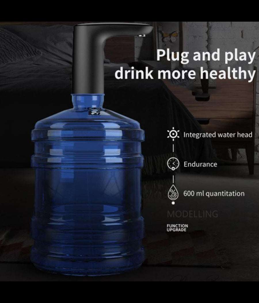 Dispenser Erogatore D'acqua Rubinetto Elettrico Automatico Boccioni Ricaricabile         