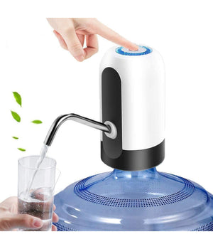 Dispenser Erogatore D'acqua Rubinetto Elettrico Per Boccioni Ricaricabile Usb         
