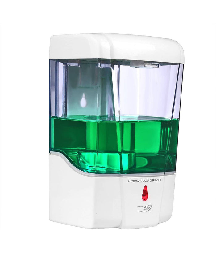 Dispenser Erogatore Dosatore Sapone Automatico Infrarossi Con Fotocellula 600ml         