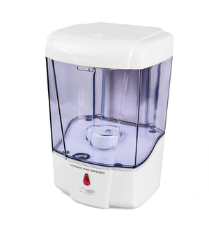 Dispenser Erogatore Dosatore Sapone Automatico Infrarossi Con Fotocellula 600ml         