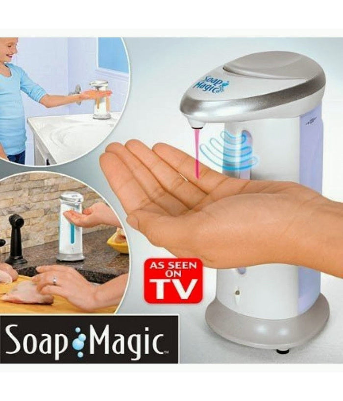 Dispenser Erogatore Dosatore Sapone Automatico Infrarossi Con Fotocellula         