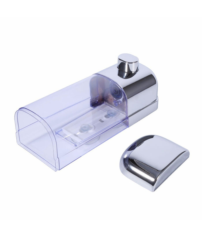 Dispenser Erogatore Per Sapone Liquido 500 Ml Muro Dosatore A Parete Bagno         