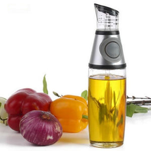 Dispenser Misuratore Olio Aceto Contenitore Porta Olio Tavola Misura E Premi