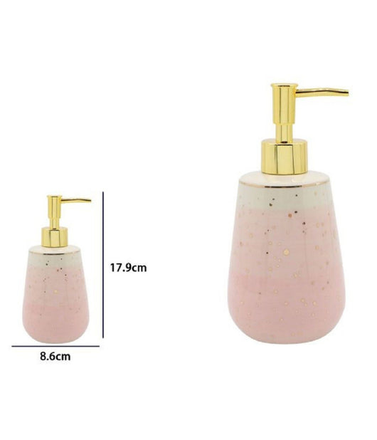 Dispenser Per Sapone Liquido 17.9x8.6cm Lavandino Accessori Arredo Bagno 79969         