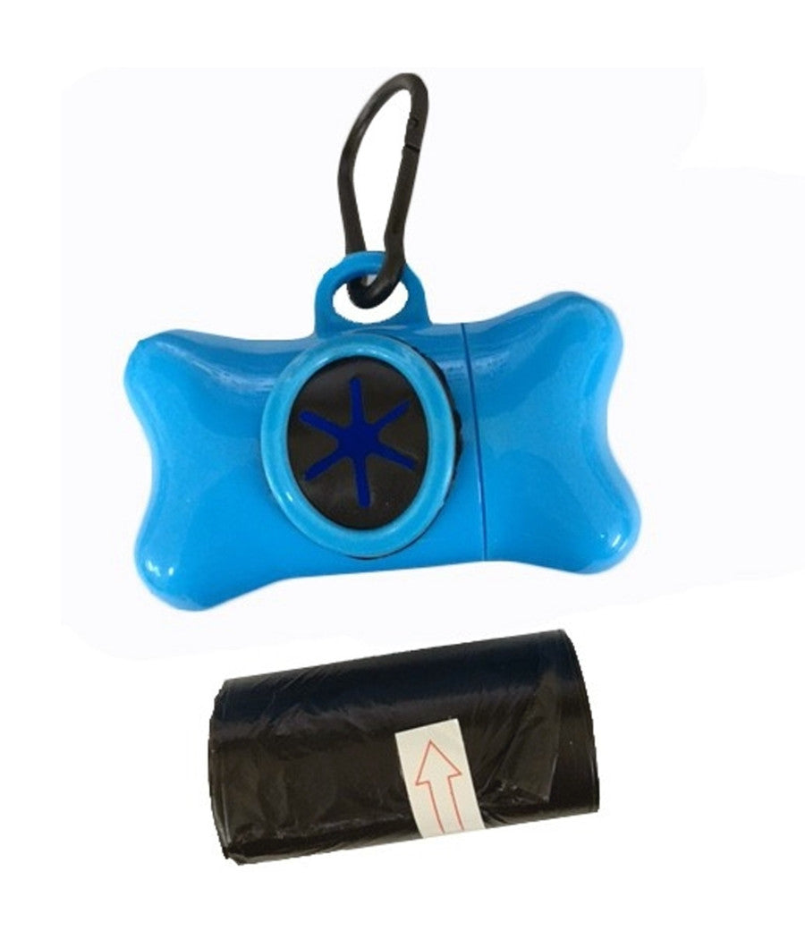 Dispenser Porta Sacchetti Igienici Rifiuti Feci Forma Osso Per Cane Gatto Bisogni Rotolo Bustine Buste         