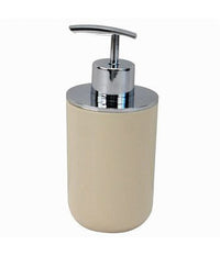 Dispenser Porta Sapone Liquido Beige Silver Per Ricambio Accessori Bagno 79880         