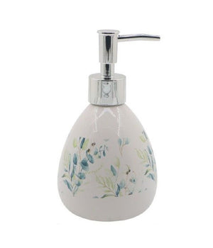 Dispenser Porta Sapone Liquido Fiori Foglie Portasapone Accessorio Bagno 87049         